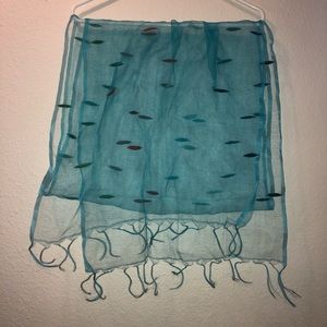 Beautiful Turquoise Scarf